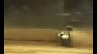 Huge Midget (Speedcar) crash