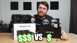 Cheapest AIO on Amazon vs High-end AIO (NZXT vs Uphere)