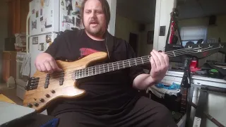 Genesis 1981 No Reply At All  - bass cover