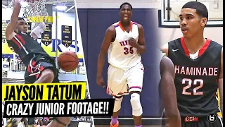 Jayson Tatum SAUCES UP Team For 40 Points In High School!! WILD SOLD OUT GAME!