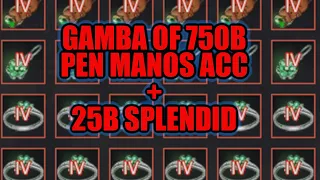 30 PEN manos clicks and Splendid alchemy stone