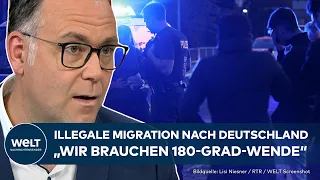 KAMPF GEGEN SCHLEUSER: CDU will Maßnahmen gegen illegale Migration nach Deutschland I WELT Gespräch