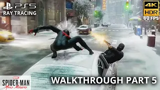Ultimate Spider-Man Adventure: PS5 Miles Morales Walkthrough Gameplay Part 5!