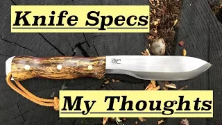 Knife Length and Thickness my Thoughts