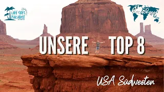 Places2See • Im Südwesten der USA - Diese 8 Orte MUSST du gesehen haben! | 4K