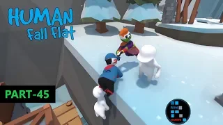 Human: Fall Flat | Amazing New Ice Map Fun Gameplay (PART-45)