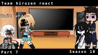 Team hiruzen react to team 7 part 7(last part)