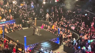 WWE Hall Of Fame 2024 Ceremony Roman Reigns Entrance