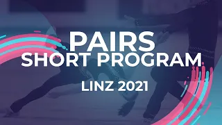 Isabelle MARTINS / Ryan BEDARD USA | PAIRS SHORT PROGRAM | Linz 2021 #JGPFigure