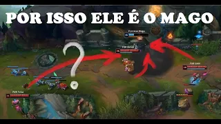 Jogada INSANA do Jean Mago no meio de 3 jogadores no CBLOL Academy