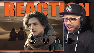 DUNE PART TWO Official Trailer REACTION | Warner Bros. Pictures | Timothée Chalamet, Zendaya