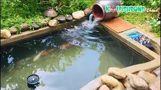 Cách làm lọc hồ cá Koi đơn giản mà hiệu quả - How to make a koi pond filter