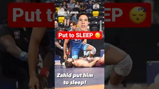 Choked UNCONSCIOUS 😴 in a Wrestling Match