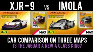 ASPHALT 9 - JAGUAR XJR-9 vs PAGANI IMOLA - CAR COMPARISON