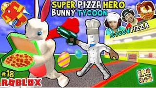 ROBLOX Super Pizza Hero Easter Bunny Tycoon!