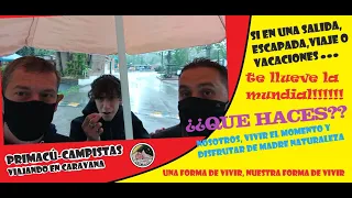 VLOG 32 ¿Que haces si te LLUEVE💦☔ LA MUNDIAL estando de VIAJE✈, SALIDA o ESCAPADA⛺?