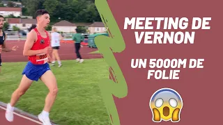Meeting athlétisme de Vernon - Mon nouveau record sur 5000m 🥳 -VLOG