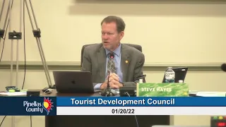 Tourist Development Council Meeting 1-20-21