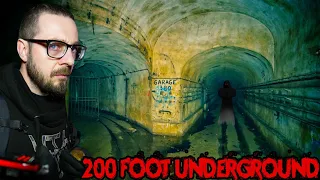 GHOST HUNTING SCARY HAUNTED UNDERGROUND TUNNELS - CREEPY PARANORMAL ACTIVITY