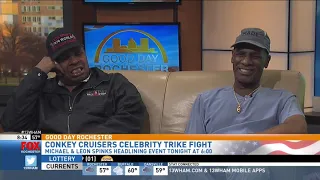 Boxing legends Leon & Michael Spinks on Good Day Rochester