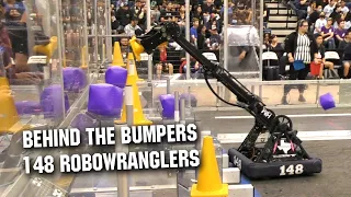 Behind the Bumpers | FRC 148 Robowranglers | Charged Up Robot