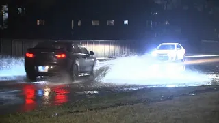Storms flood roads in western suburbs