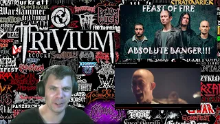 Реакция на русском | Reaction | First time hearing | Trivium - Feast of Fire | (Ru/Eng) Subt!