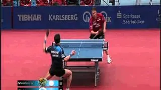 Table Tennis Service Receving by JO Waldner