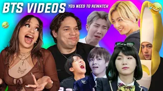 BTS Variety Shows were something... Waleska & Efra react to 'Old BTS Funny moments' we've never seen