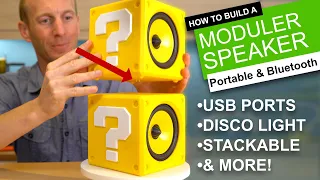 Building A Bluetooth Speaker with a SURPRISING trick!