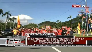 QRT: Mga militanteng grupo, iprinotesta ang iba't ibang isyu ngayong Bonifacio Day