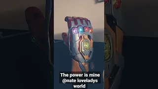 Disneyland Iron man nano gauntlet.