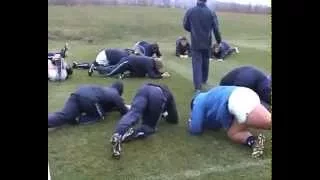 Rugby - warm up young France team