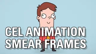 Traditional Cel Animation and Smear Frames Illustrated Test Project