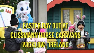 Easter Egg Hunt + Feeding the Donkeys at Clissmann Horse Caravans , Wicklow Ireland