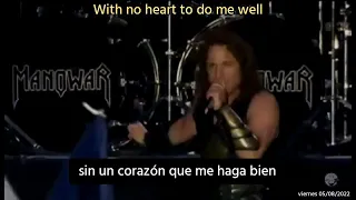 Manowar - Defender (subtitulado inglés - español) Live