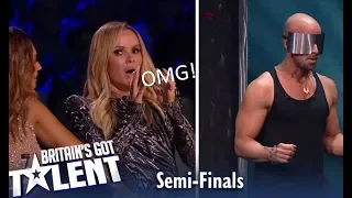 Jonathan Goodwin: Judges IN SHOOK As He Risks His Life LIVE TV!| Britain's Got Talent 2019