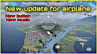 New button and music for airplane mode in war thunder mobile