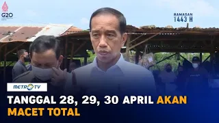 Jumlah Pemudik Lebaran Membludak, Jokowi Cemas Terjadi Kemacetan