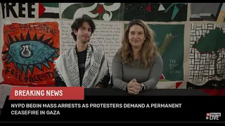Seder in The (Schumer) Streets: Jewish Voice For Peace Protest + Susan Sarandon & Abby Martin