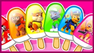 Щенячий патруль. Мультик. Учим цвета. Мороженое. Learn Colors. PAW Patrol.