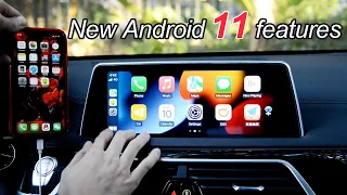 PEMP Android 11 Screen features for BMW