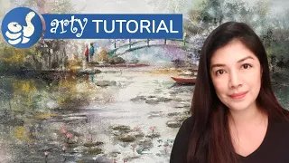 Mixing Soft Pastel with Watercolor (w/Iris Babao Uy, Philippines)