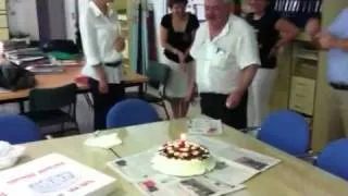 Pepe Navarro celebra su jubilación