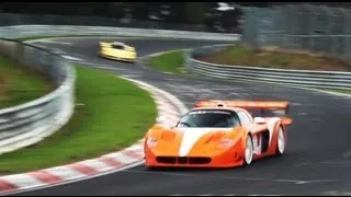 Maserati MC12 Corsa & Ferrari Enzo ZXX by Edo Competition! CRAZY SOUND on the Nürburgring! -1080p HD