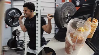INTENSE LEG WORKOUT & What to Eat After Training For Recovery