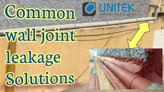 Common wall joint leakage Solutions | wall joint Waterproofing | Big crack solutions