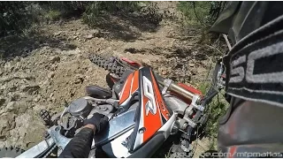 Dirty rides #4 - Hard Enduro Just Got Real | Crashes (CR 250) @ Valongo