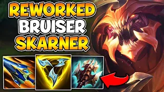 THIS REWORKED SKARNER BRUISER BUILD IS SO UNFAIR! (RIOT CREATED A MONSTER)