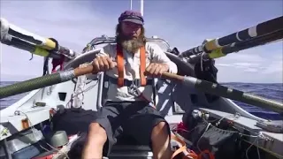 Fedor Konyukhov. In rowing across the Pacific Ocean. One on one with the Ocean